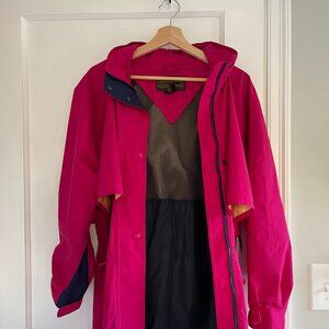 Vintage Eddie Bauer Unisex Medium Goretex Rain Hooded Jacket